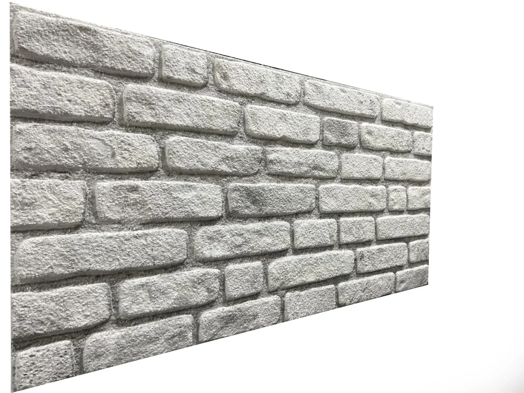 ANTİK GRİ TUĞLA DESENLİ DUVAR PANELİ
